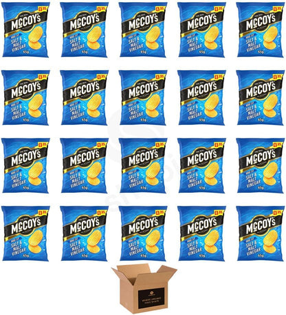 McCoy’s Crisps Multipack 6 Packs in 1 Pack– Crisps in Bold Flavours – Snacks