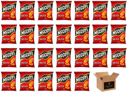 McCoy’s Crisps Multipack 6 Packs in 1 Pack– Crisps in Bold Flavours – Snacks
