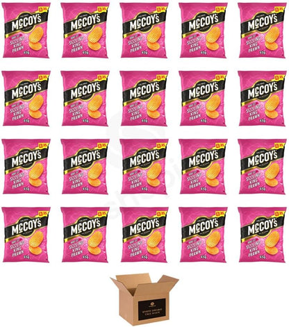 McCoy’s Crisps Multipack 6 Packs in 1 Pack– Crisps in Bold Flavours – Snacks