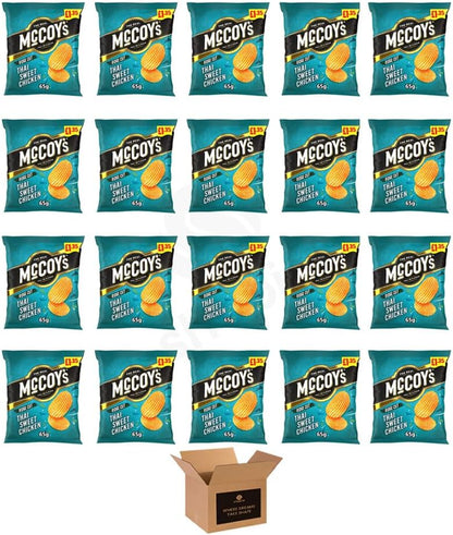McCoy’s Crisps Multipack 6 Packs in 1 Pack– Crisps in Bold Flavours – Snacks