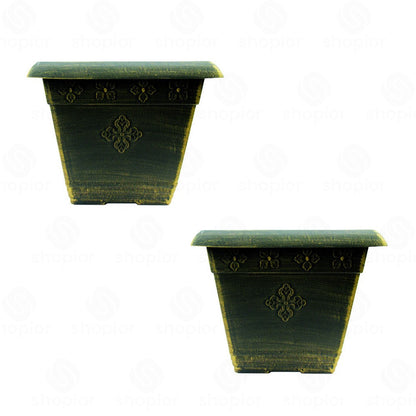Medley Planter Collection | Round, Square & Window Box Garden Planters | Gardening Flower Plant Pots