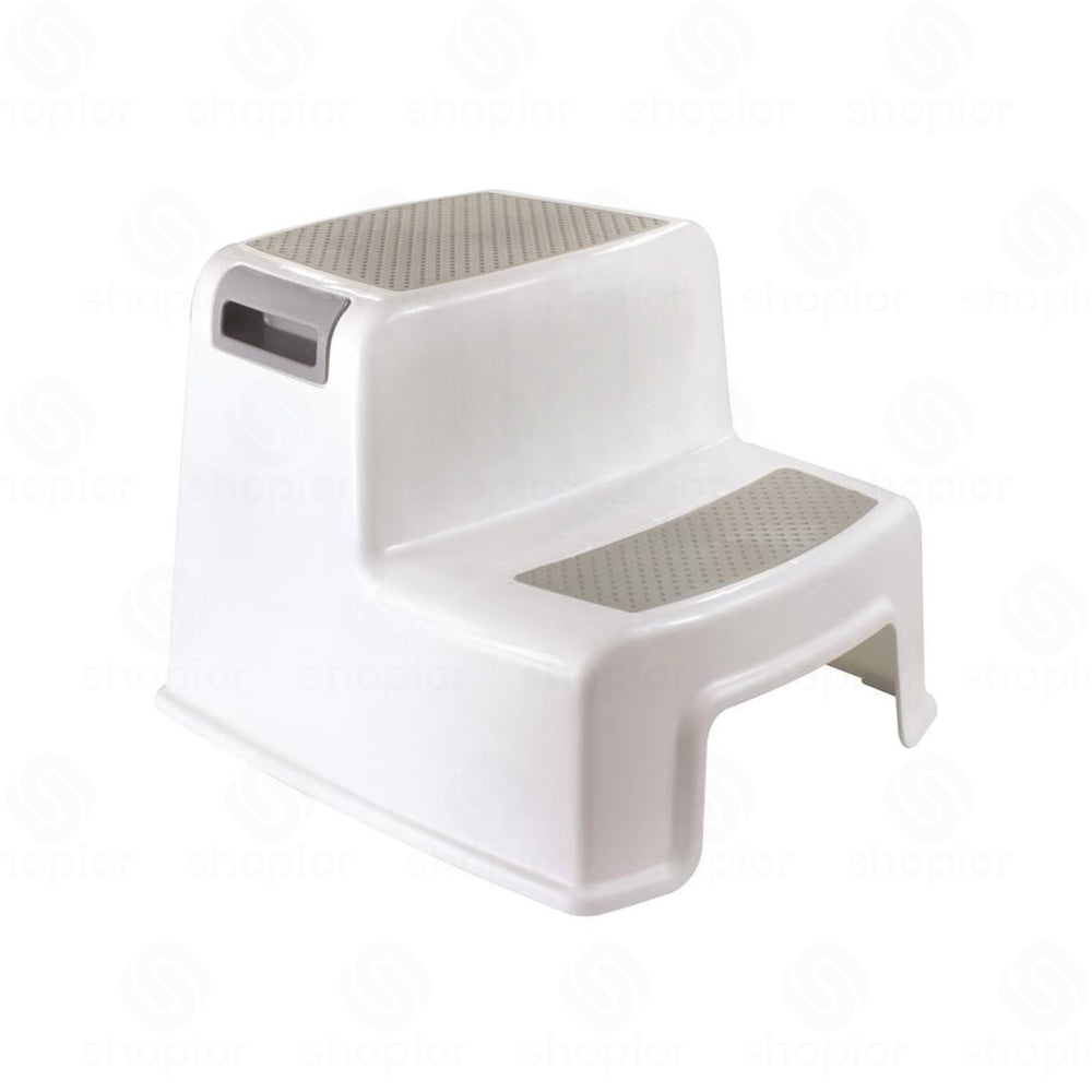Heavy Duty Step Stool Non-Slip – Portable Anti Slip Foot Stool for Kids & Adults