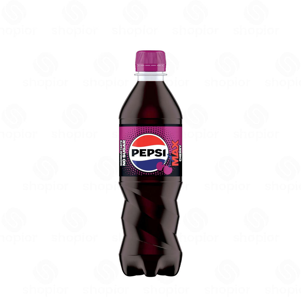 Pepsi Cola 500ml Pack of 12 | Low Calorie Sparkling Soft Drink | Fizzy Carbonated Cola Beverage