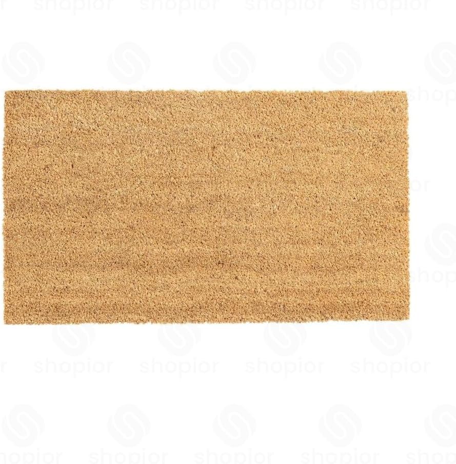 Heavy Duty Coco Coir Rubber Door Mat – Non Slip Outdoor & Indoor Entrance Mat