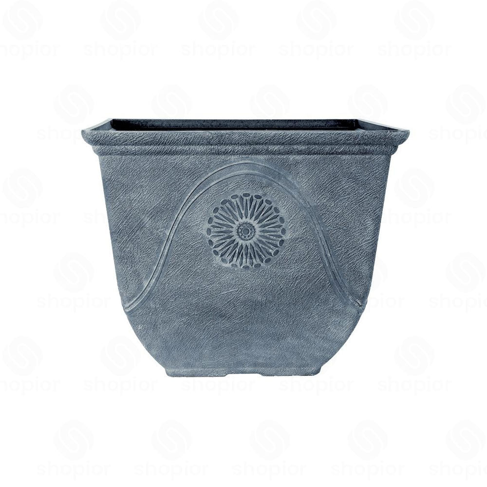 Premium Anaheim Aged Lead Planter Collection – Stone Effect Garden Plant Pots,