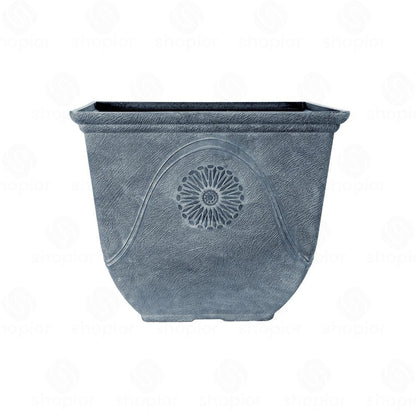 Premium Anaheim Aged Lead Planter Collection – Stone Effect Garden Plant Pots,