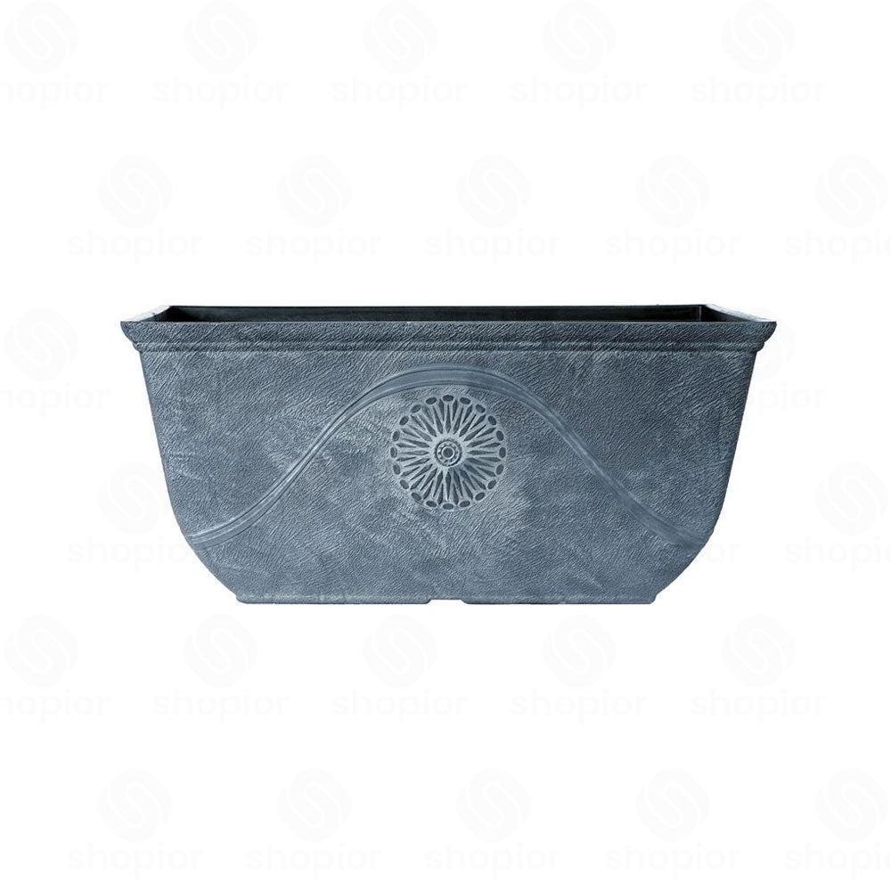 Premium Anaheim Aged Lead Planter Collection – Stone Effect Garden Plant Pots,
