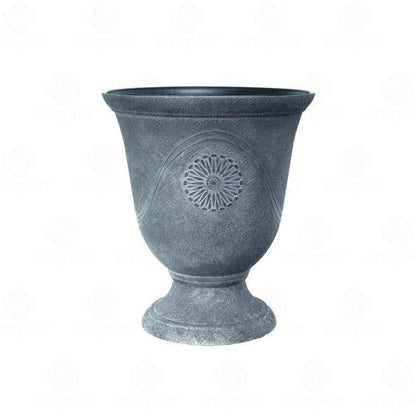 Premium Anaheim Aged Lead Planter Collection – Stone Effect Garden Plant Pots,