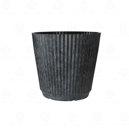 Premium Ribbed Plant Pot & Window Box Planter – Modern Fluted Indoor Outdoor Flower