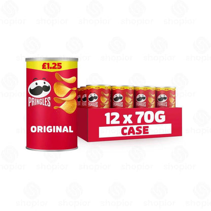 Pringles Potato Crisp Chips – Original, Lunch Snacks, On-The-Go, Grab&Go Snacks