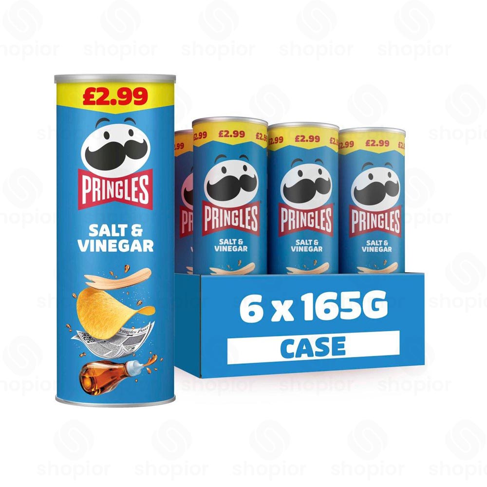 Pringles Potato Crisp Chips – Original, Lunch Snacks, On-The-Go, Grab&Go Snacks