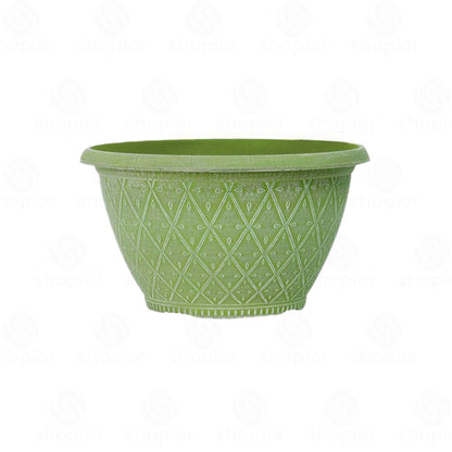 Prisma Bowl Planter 25cm (10”) 4L – Stylish Indoor & Outdoor Plastic Garden Plant Pot