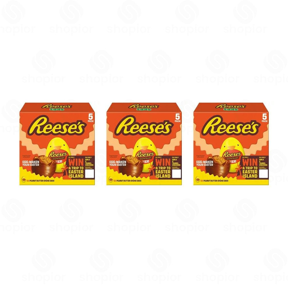 Reese’s Peanut Butter Easter Eggs Variety Pack – Milk Chocolate Creme, Hollow Eggs & Peanut Butter Cups
