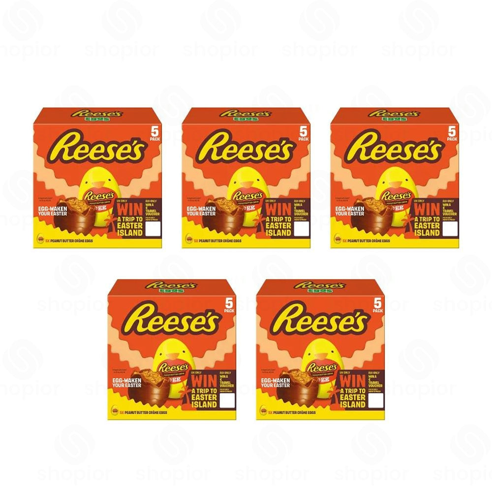 Reese’s Peanut Butter Easter Eggs Variety Pack – Milk Chocolate Creme, Hollow Eggs & Peanut Butter Cups