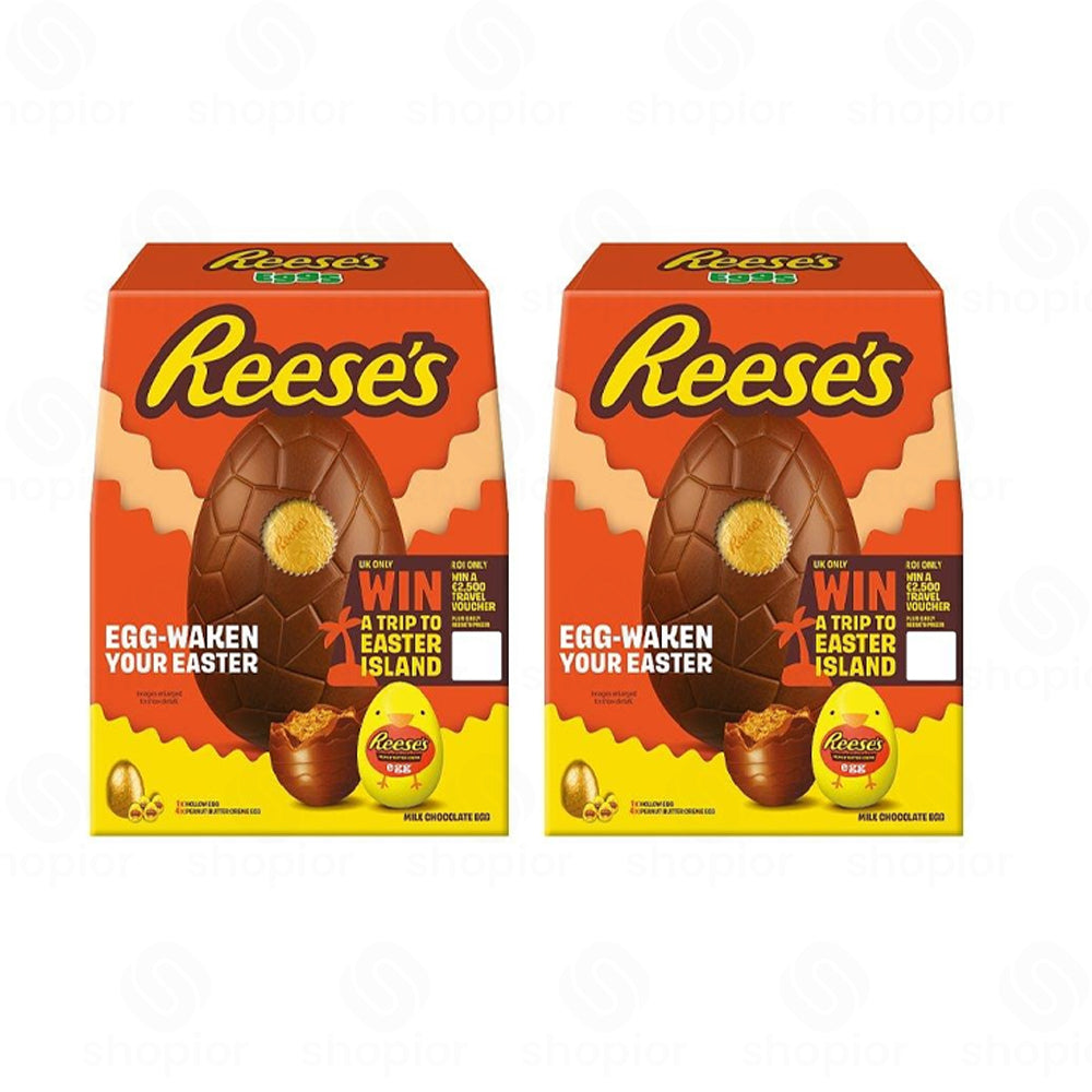 Reese’s Peanut Butter Easter Eggs Variety Pack – Milk Chocolate Creme, Hollow Eggs & Peanut Butter Cups