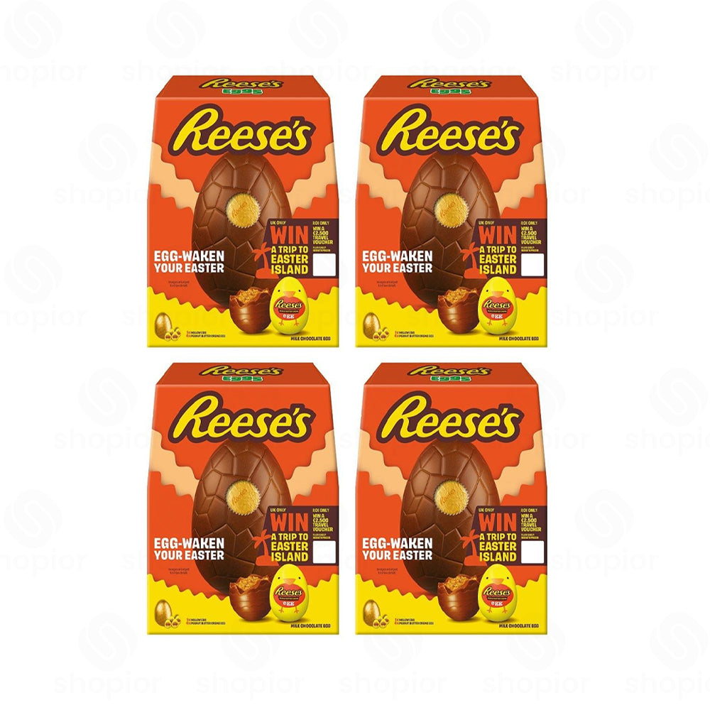 Reese’s Peanut Butter Easter Eggs Variety Pack – Milk Chocolate Creme, Hollow Eggs & Peanut Butter Cups