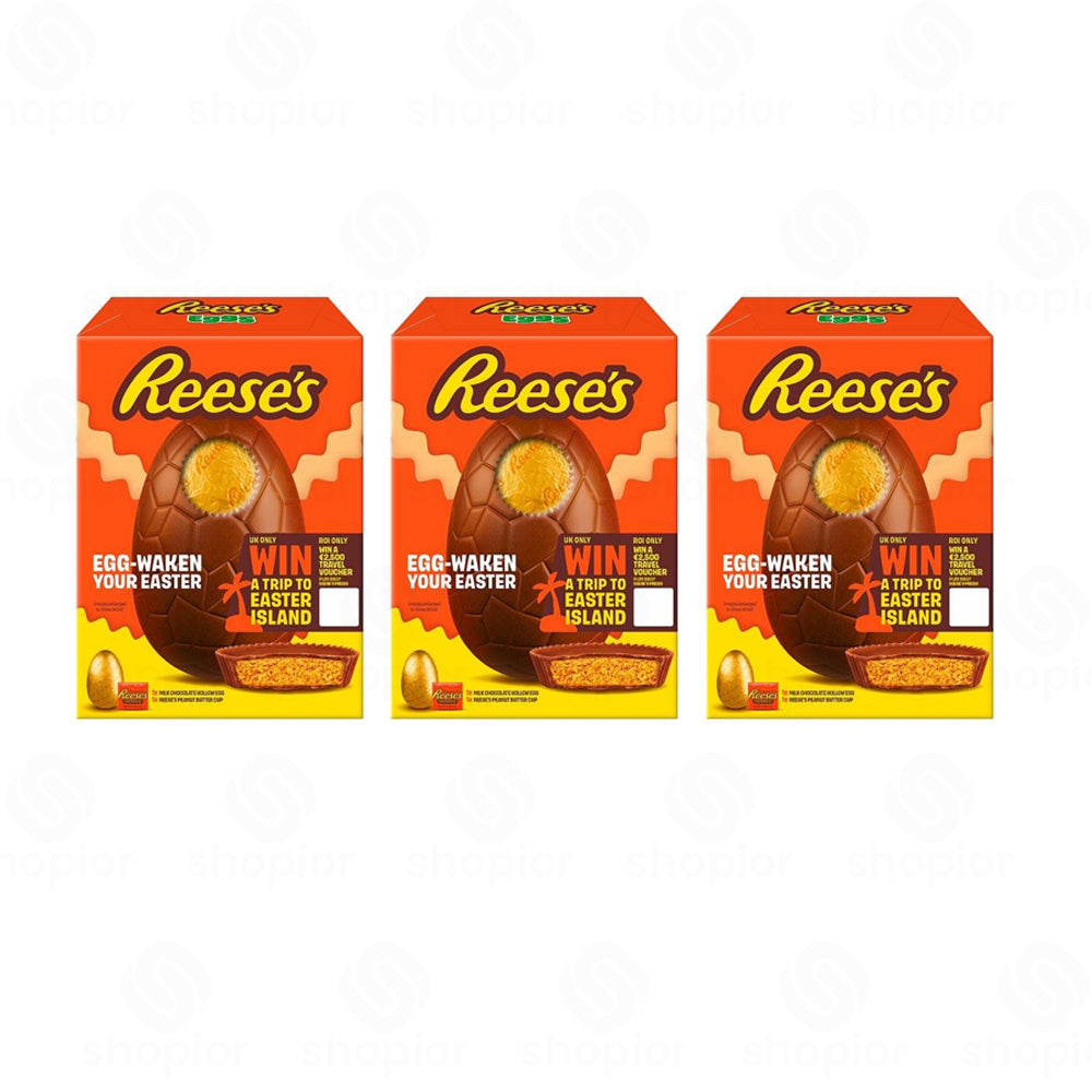 Reese’s Peanut Butter Easter Eggs Variety Pack – Milk Chocolate Creme, Hollow Eggs & Peanut Butter Cups