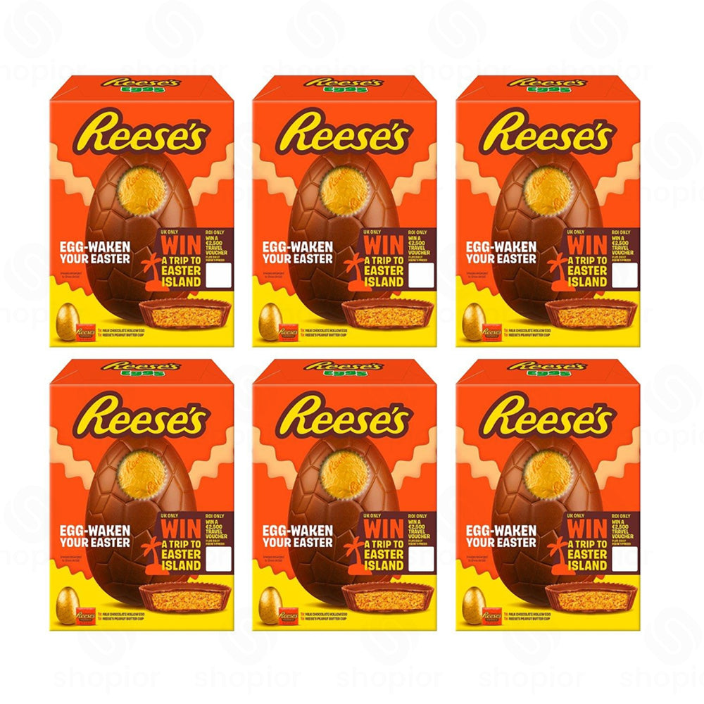 Reese’s Peanut Butter Easter Eggs Variety Pack – Milk Chocolate Creme, Hollow Eggs & Peanut Butter Cups