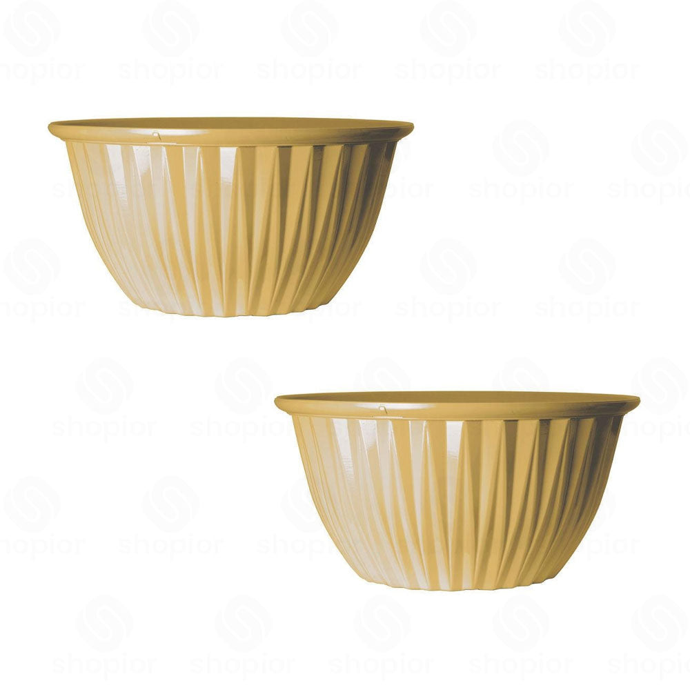Rodeo Geometric Plastic Plant Pots & Planters – Modern Flower Containers, Hanging Baskets