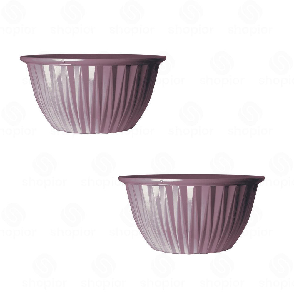 Rodeo Geometric Plastic Plant Pots & Planters – Modern Flower Containers, Hanging Baskets