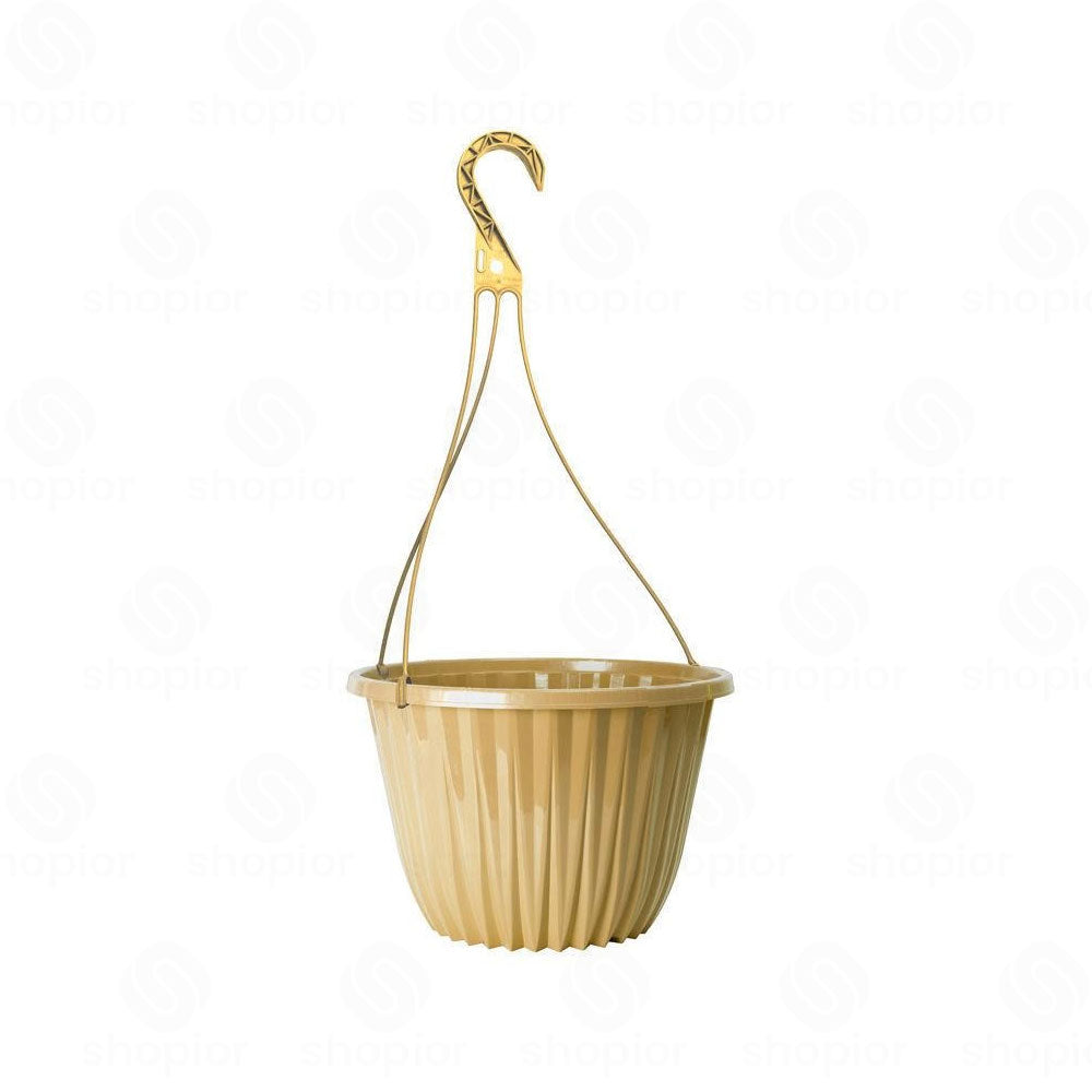 Rodeo Geometric Plastic Plant Pots & Planters – Modern Flower Containers, Hanging Baskets