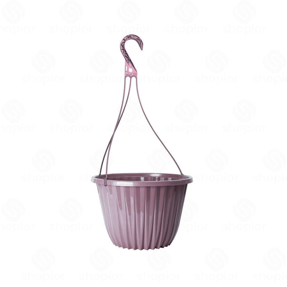 Rodeo Geometric Plastic Plant Pots & Planters – Modern Flower Containers, Hanging Baskets