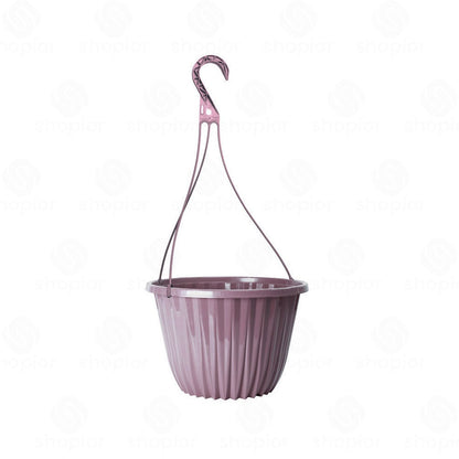 Rodeo Geometric Plastic Plant Pots & Planters – Modern Flower Containers, Hanging Baskets