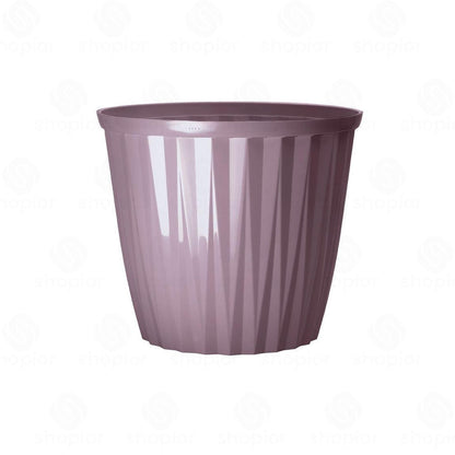 Rodeo Geometric Plastic Plant Pots & Planters – Modern Flower Containers, Hanging Baskets