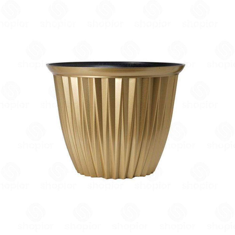 Rodeo Geometric Plastic Plant Pots & Planters – Modern Flower Containers, Hanging Baskets