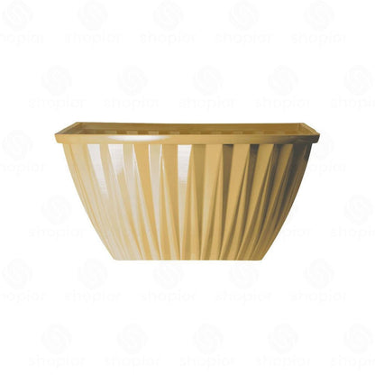 Rodeo Geometric Plastic Plant Pots & Planters – Modern Flower Containers, Hanging Baskets