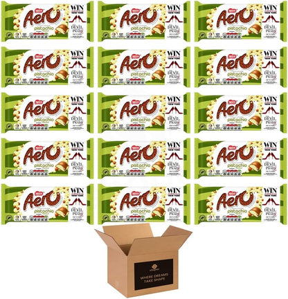 Aeroo Flavoured Aerated Milk Chocolate Sharing Bars - Light & Bubbly Texture