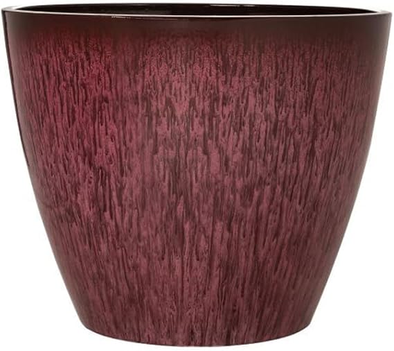 Florence Planter Round- Decorative Outdoor & Indoor Plant Pot, Weatherproof