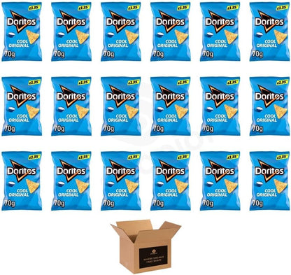 Doritos Tortilla Chips – Bold Crunch, Iconic Taste | Crispy Flavoured Corn Chips in Variety of Flavors