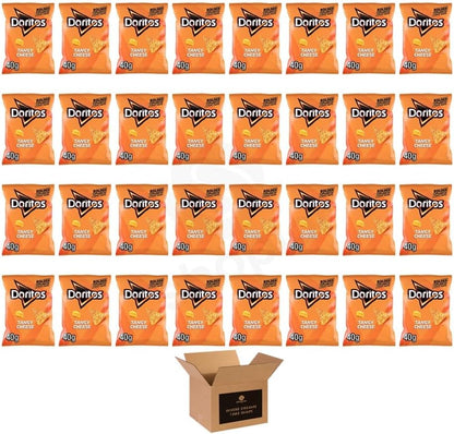 Doritos Tortilla Chips – Bold Crunch, Iconic Taste | Crispy Flavoured Corn Chips in Variety of Flavors