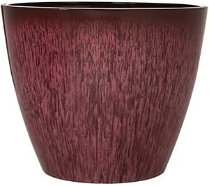 Florence Planter Round- Decorative Outdoor & Indoor Plant Pot, Weatherproof