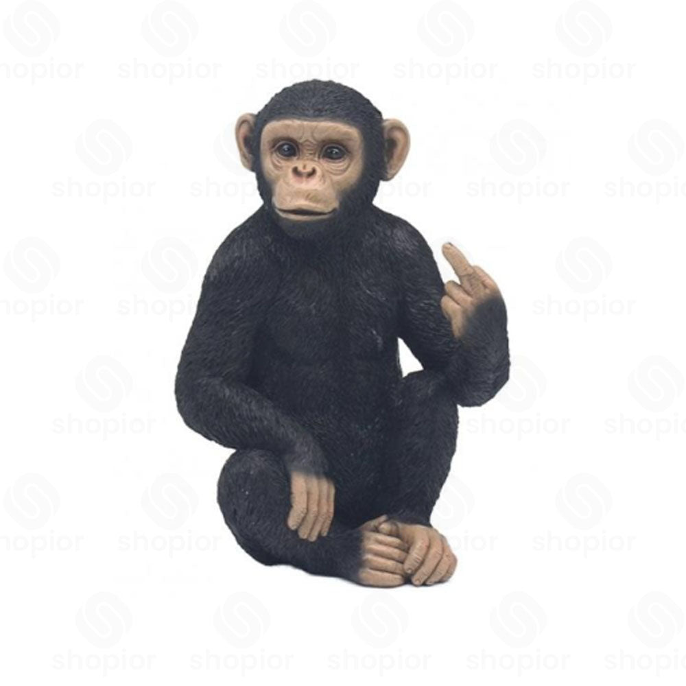 Cheeky Monkey Collectable Figurine – Funny Resin Monkey Ornament Home Decor & Novelty Gifts