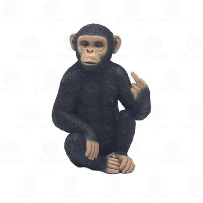 Cheeky Monkey Collectable Figurine – Funny Resin Monkey Ornament Home Decor & Novelty Gifts