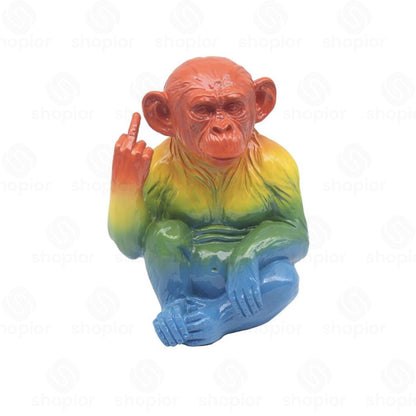 Cheeky Monkey Collectable Figurine – Funny Resin Monkey Ornament Home Decor & Novelty Gifts