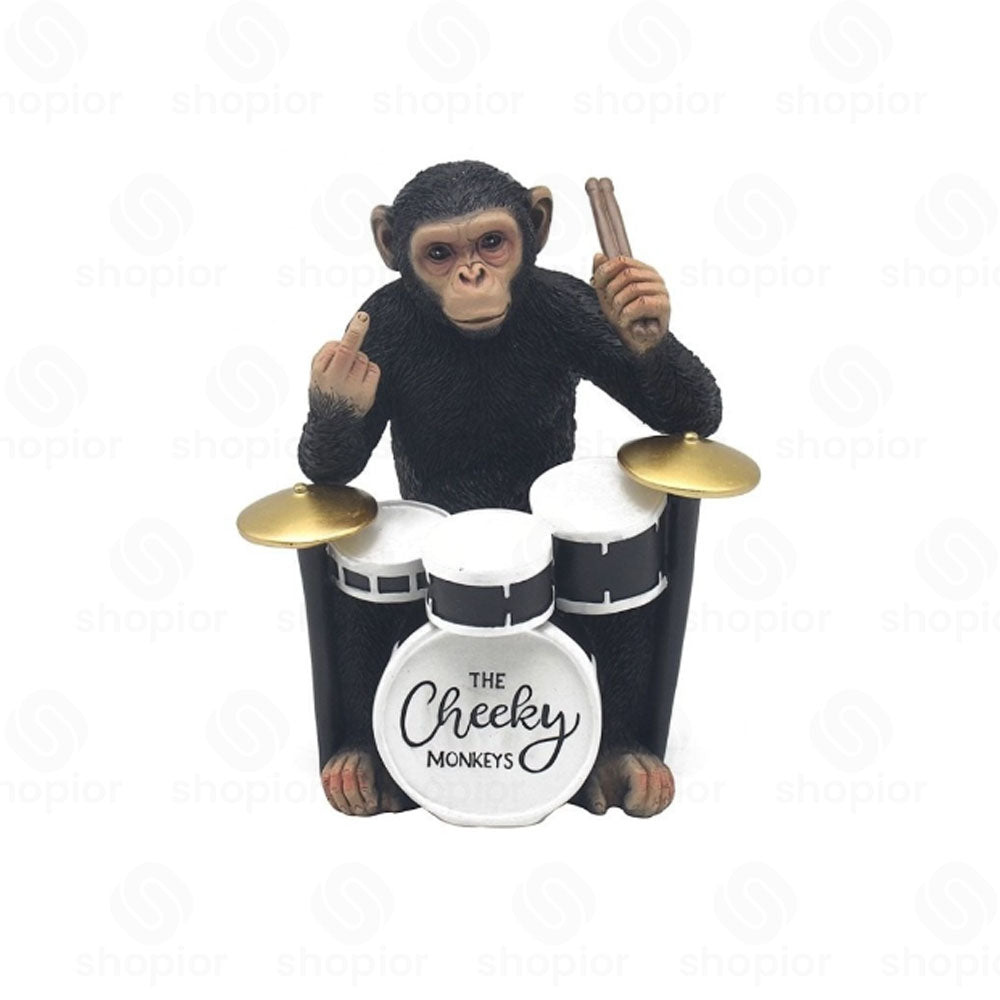 Cheeky Monkey Collectable Figurine – Funny Resin Monkey Ornament Home Decor & Novelty Gifts
