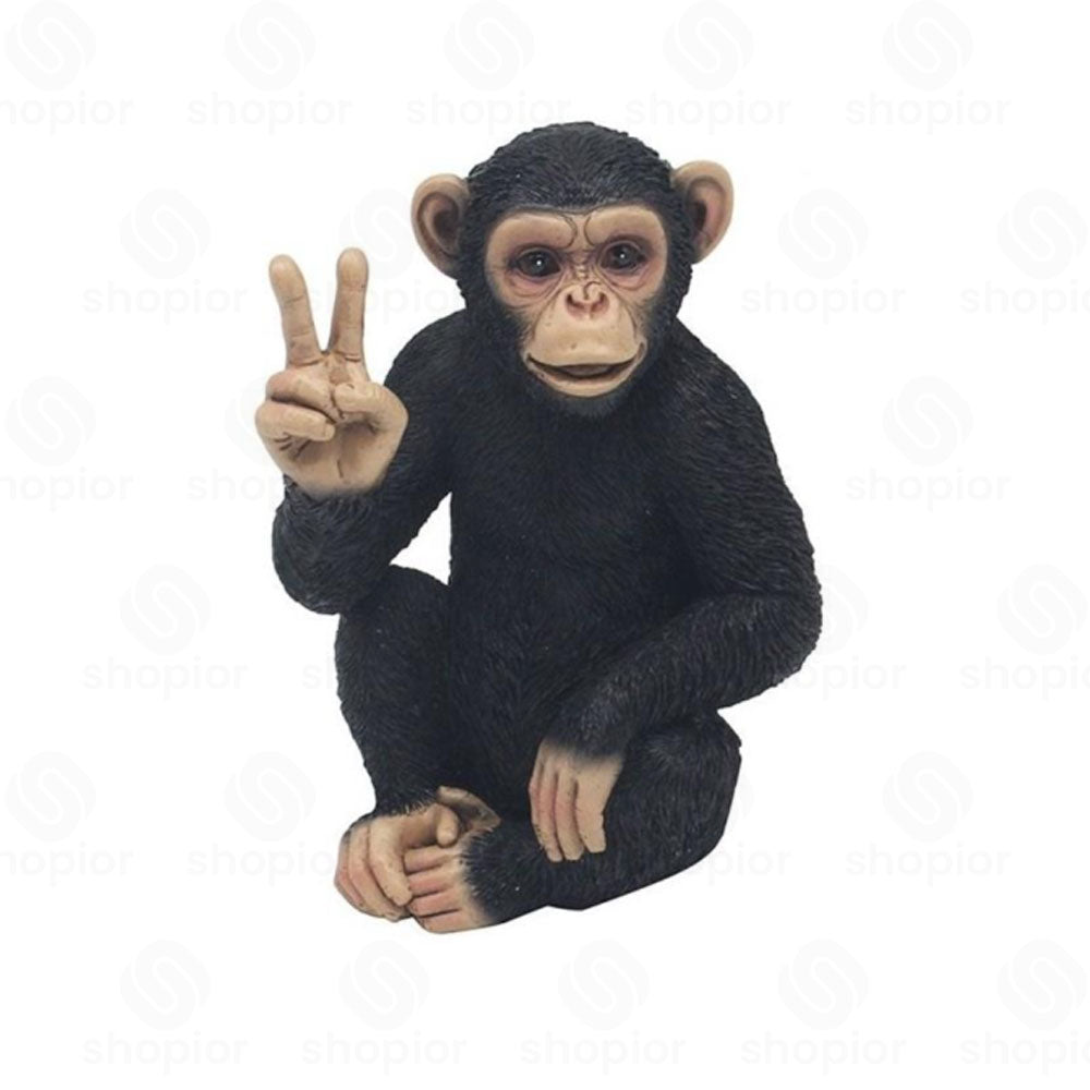 Cheeky Monkey Collectable Figurine – Funny Resin Monkey Ornament Home Decor & Novelty Gifts