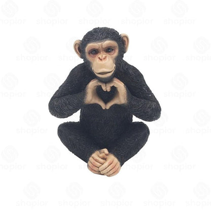 Cheeky Monkey Collectable Figurine – Funny Resin Monkey Ornament Home Decor & Novelty Gifts