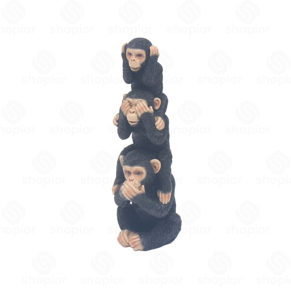 Cheeky Monkey Collectable Figurine – Funny Resin Monkey Ornament Home Decor & Novelty Gifts