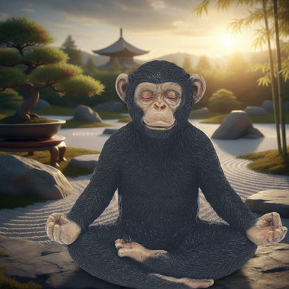 Cheeky Monkey Collectable Figurine – Funny Resin Monkey Ornament Home Decor & Novelty Gifts