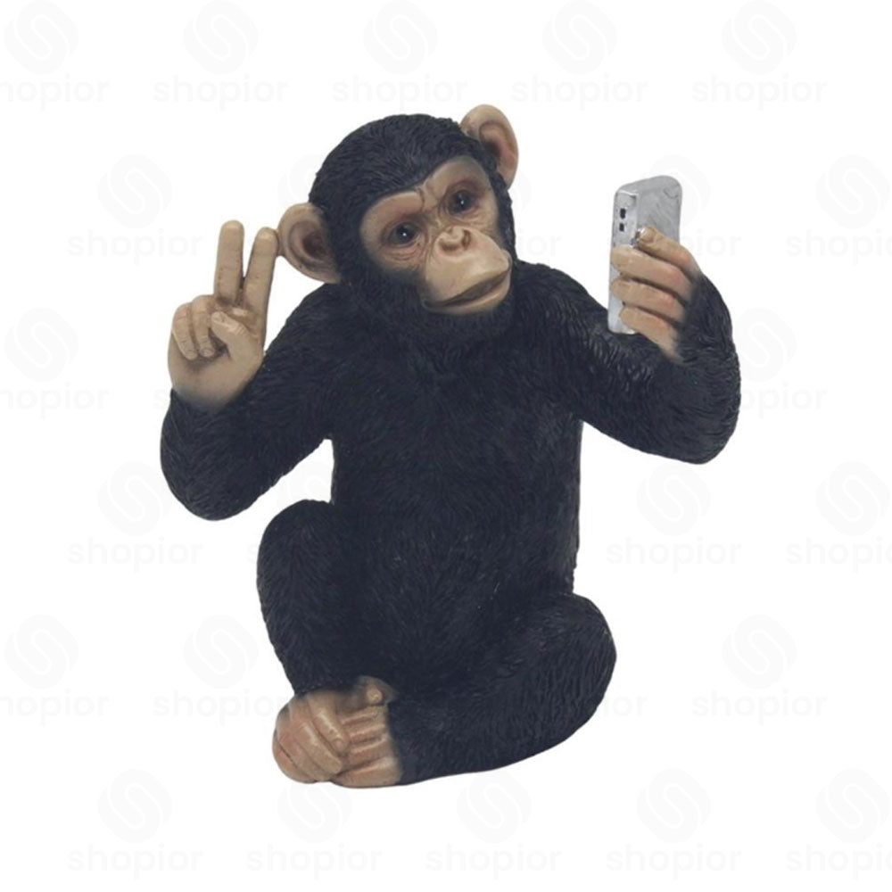 Cheeky Monkey Collectable Figurine – Funny Resin Monkey Ornament Home Decor & Novelty Gifts