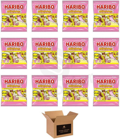 Sweets Share Size Bags Pack of 12 | Sweet & Sour Jellies, Gummy Candy & Chewy