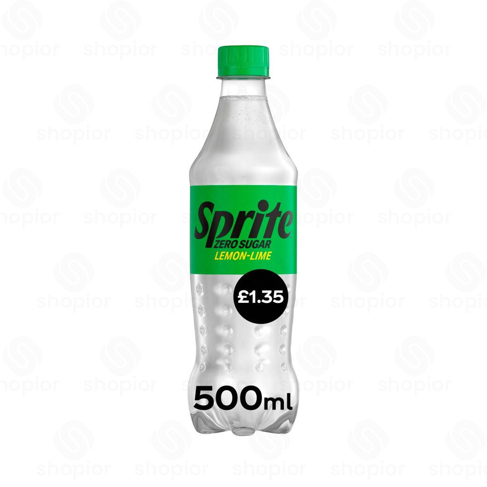 Sprite Lemon & Lime Soft Drinks Variety – Regular & Zero Sugar Fizzy Drinks
