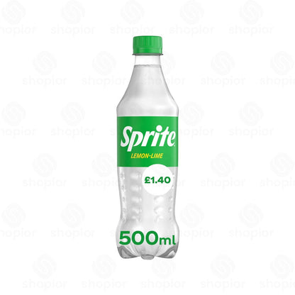 Sprite Lemon & Lime Soft Drinks Variety – Regular & Zero Sugar Fizzy Drinks