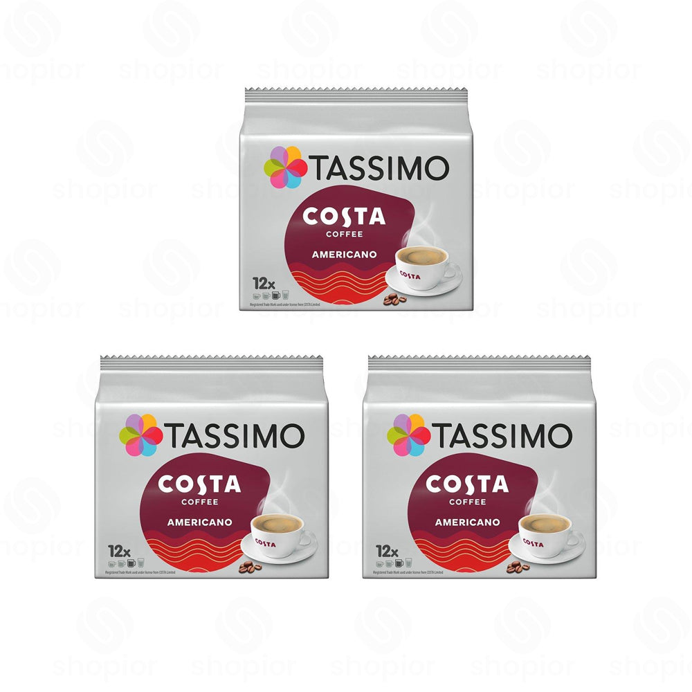 Tassimo Costa Coffee Pods – Cappuccino, Latte & Americano Barista Style Coffee
