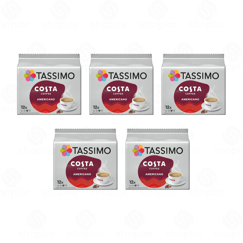 Tassimo Costa Coffee Pods – Cappuccino, Latte & Americano Barista Style Coffee