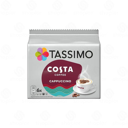 Tassimo Costa Coffee Pods – Cappuccino, Latte & Americano Barista Style Coffee